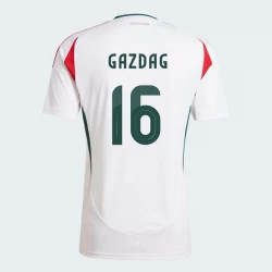 Daniel Gazdag #16 Ungarn Fodboldtrøjer EM 2024 Udebanetrøje Mænd